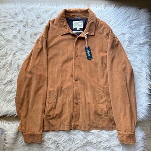 NWT Grayers Outdoor Garments Cold Weather Whale Cord Chore Cognac Jacket 2XL